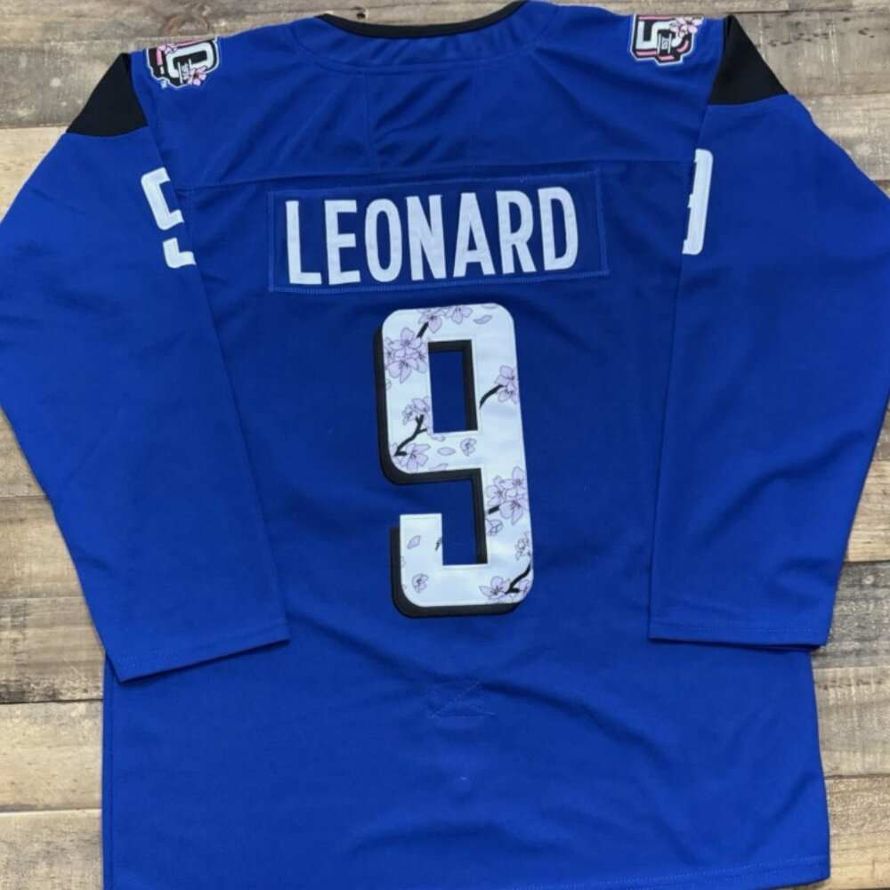 Ryan Leonard Washington Capitals 24-25 Cherry Blossom Jersey